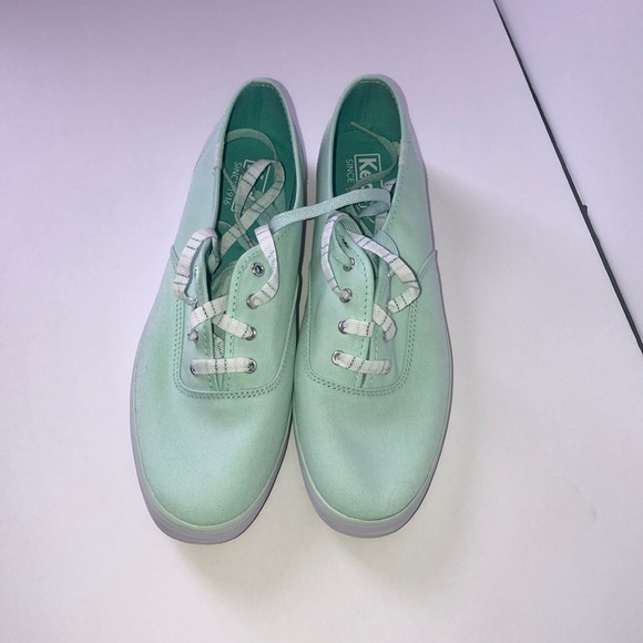 mint colored keds